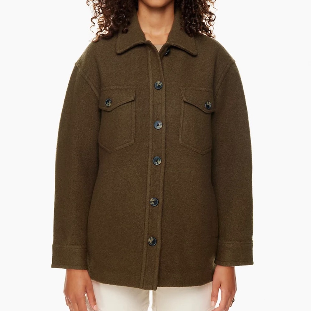 Aritzia Ganna Utility Jacket | Rustical Brown | Small